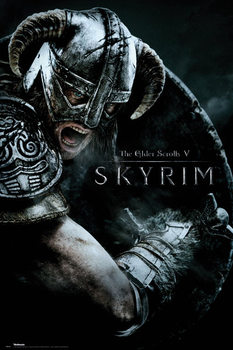 Skyrim - Attack Плакат