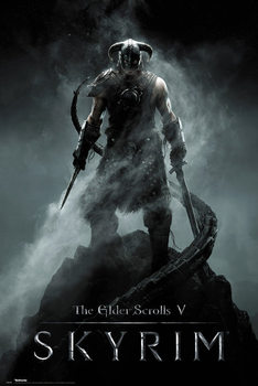 Skyrim - Dragonborn Плакат