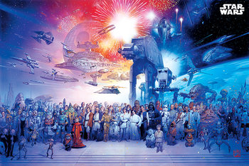 Star Wars - Universe Плакат