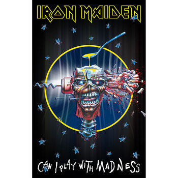 Плакати от текстил Iron Maiden - Can I Play With Madness