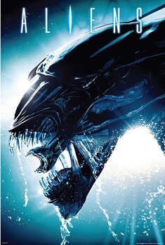 Плакат Aliens - Side Splash