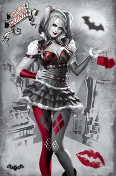 Плакат Batman Arkham Knight - Harley Quinn