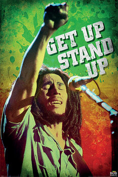 Плакат Bob Marley - Get Up Stand Up