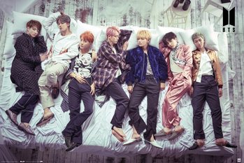 Плакат BTS - Bed