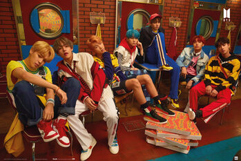 Плакат BTS - Pizza