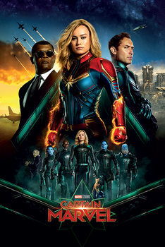 Плакат Captain Marvel - Epic
