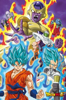 Плакат Dragon Ball - God Super