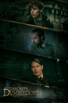 Плакат Fantastic Beasts: The Secrets of Dumbledore - Three Wands