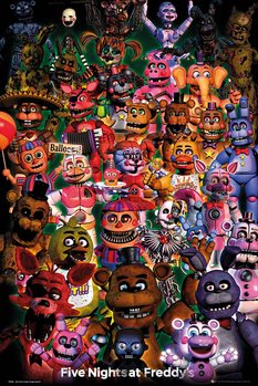 Плакат Five Nights At Freddy's - Ultimate Group