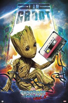 Плакат Guardians Of The Galaxy Vol 2 - Groot