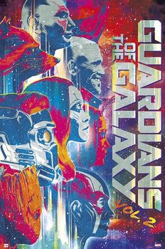 Плакат Guardians Of The Galaxy Vol 2