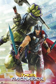 Плакат Marvel - Thor Ragnarok