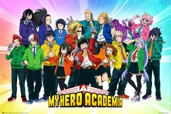 Плакат My Hero Academia - Hero Festival