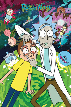Плакат Rick and Morty - Watch