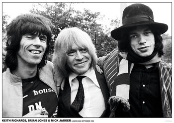 Плакат Rolling Stones - London 1968