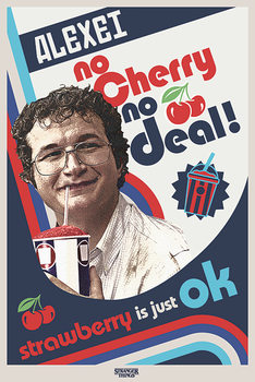 Плакат Stranger Things - No Cherry No Deal