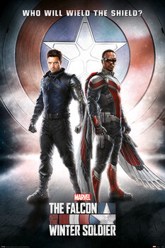 Плакат The Falcon and the Winter Soldier - Wield The Shield