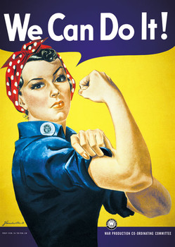 Плакат We can do it !