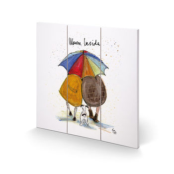 Sam Toft - Warm Inside Принт по дереві