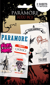 PARAMORE Татуювання