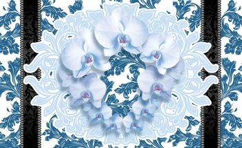 Flowers Floral Pattern Фотошпалери