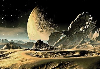 Planets Galaxy Outer Space Фотошпалери