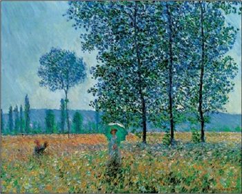 Fields In Spring Художествено Изкуство