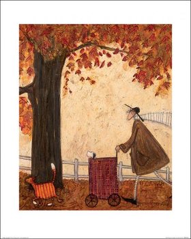 Sam Toft - Following the Pumpkin Художествено Изкуство