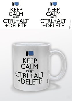 Keep Calm Press Ctrl Alt Delete Чашка