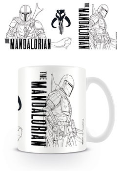 Чашка Star Wars: The Mandalorian - Line Art