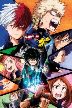 My Hero Academia плакат