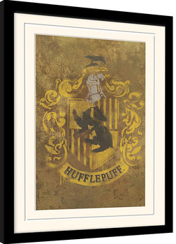 Рамкиран плакат Harry Potter - Hufflepuff Crest