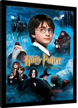Рамкиран плакат Harry Potter - Philosophers Stone