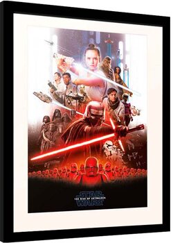 Рамкиран плакат Star Wars: Episode IX - The Rise of Skywalker
