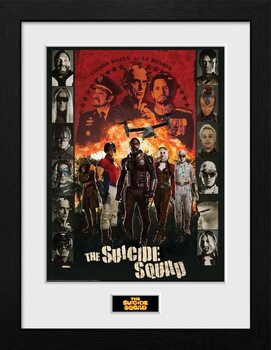 Рамкиран плакат Suicide Squad - Team