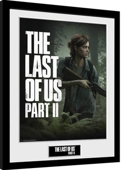 Рамкиран плакат The Last Of Us Part 2 - Key Art