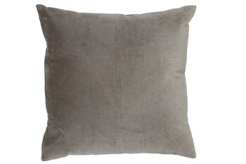 Подушка Cushion Khios -  Velvet Silver Grey