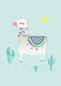 илюстрация Sunshine llama