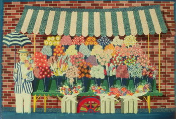 The Flower Man Художествено Изкуство
