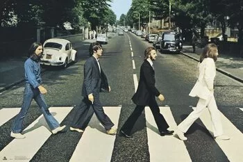 Plakat The Beatles - Abbey Road
