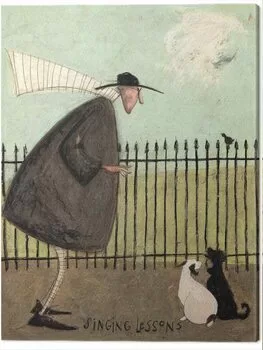 Quadro su tela Sam Toft - Singing Lessons