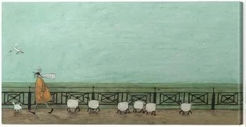 Quadro su tela Sam Toft - Moses Follows that Picnic Basket