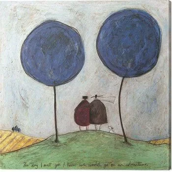 Quadro su tela Sam Toft - The Day I Met You