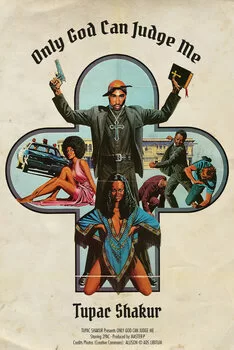 Poster Ads Libitum - Only God can judge me