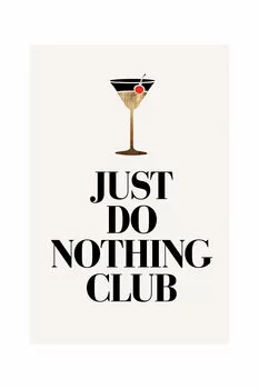Poster Kubistika - Just do nothing