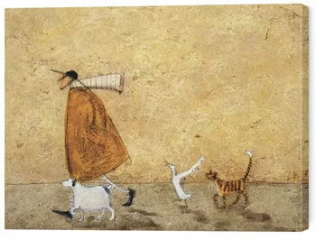 Quadro su tela Sam Toft - Ernest, Doris, Horace And Stripes