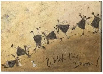 Quadro su tela Sam Toft - Watch This, Doris!