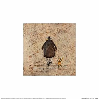 Stampa d'arte Sam Toft - Just Walking The Cat
