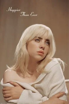 Plakat Billie Eilish - Happier Than Ever