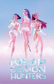 Plakat K-Pop Demon Hunters - Huntrix